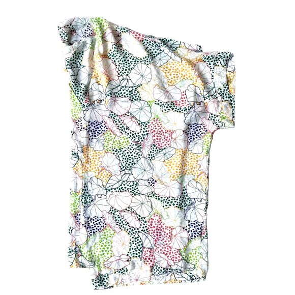 Jodifil Swimsuit Cover Up Medium NWT Dot Flowers Semi Sheer Beach Cruise Islands - Picture 9 of 11